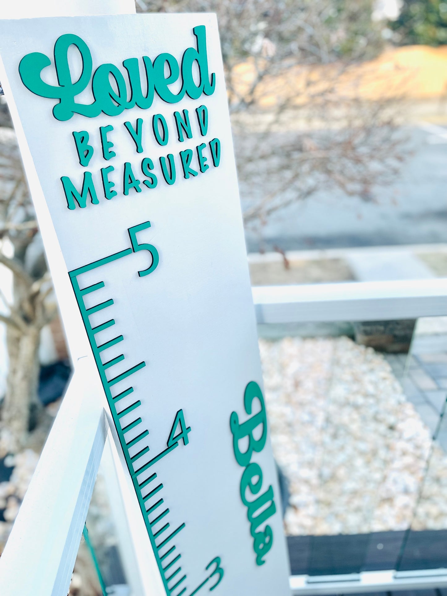 GROWTH CHART signage