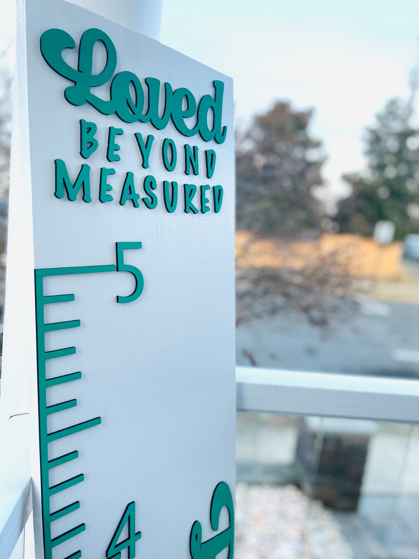 GROWTH CHART signage