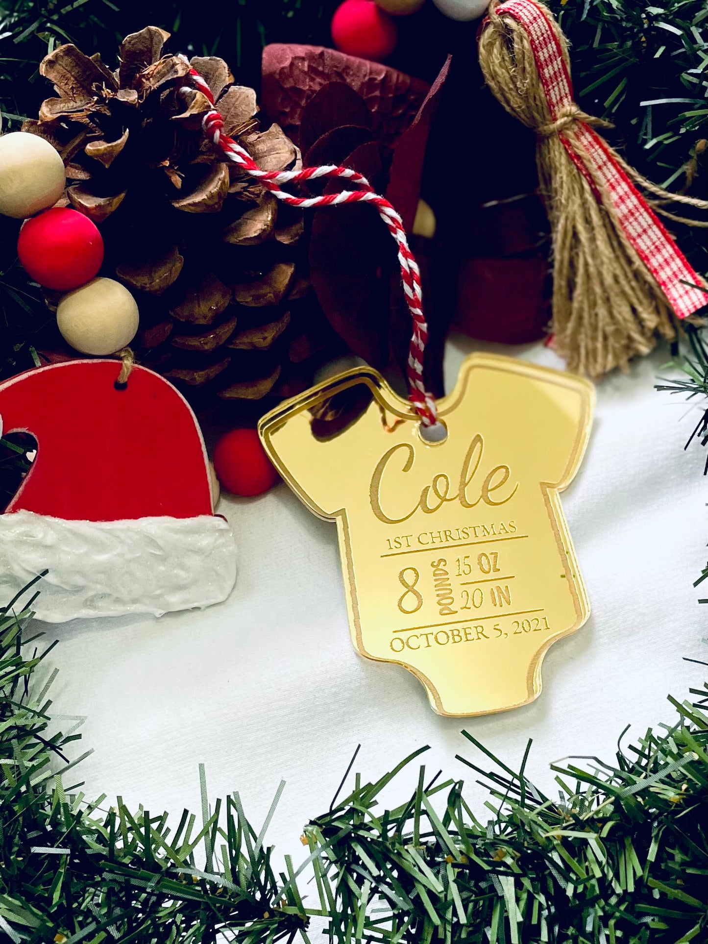 NEW LIL BABE - MIRROR ORNAMENT