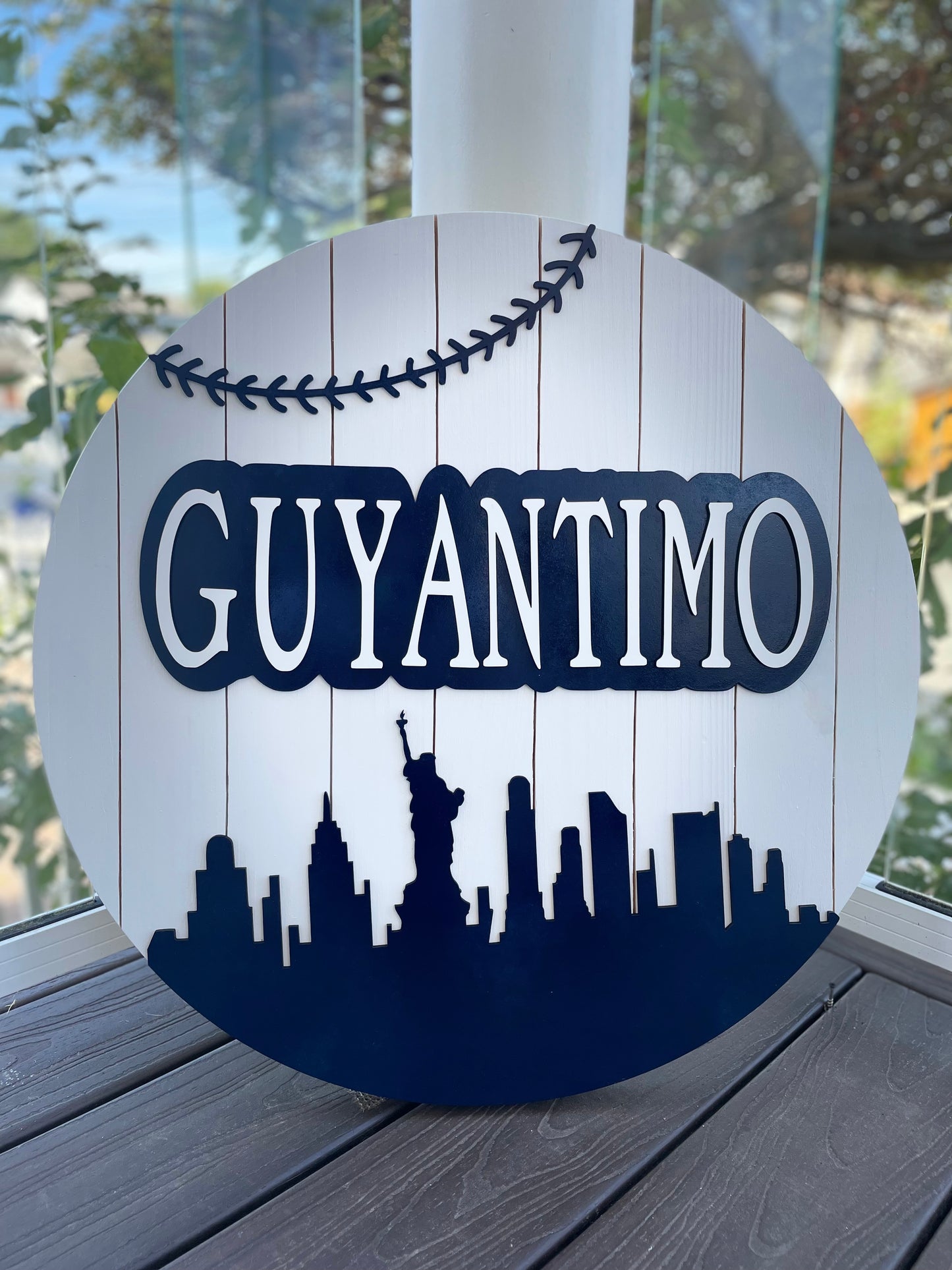 NY BASEBALL/SKYLINE NURSERY SIGNAGE