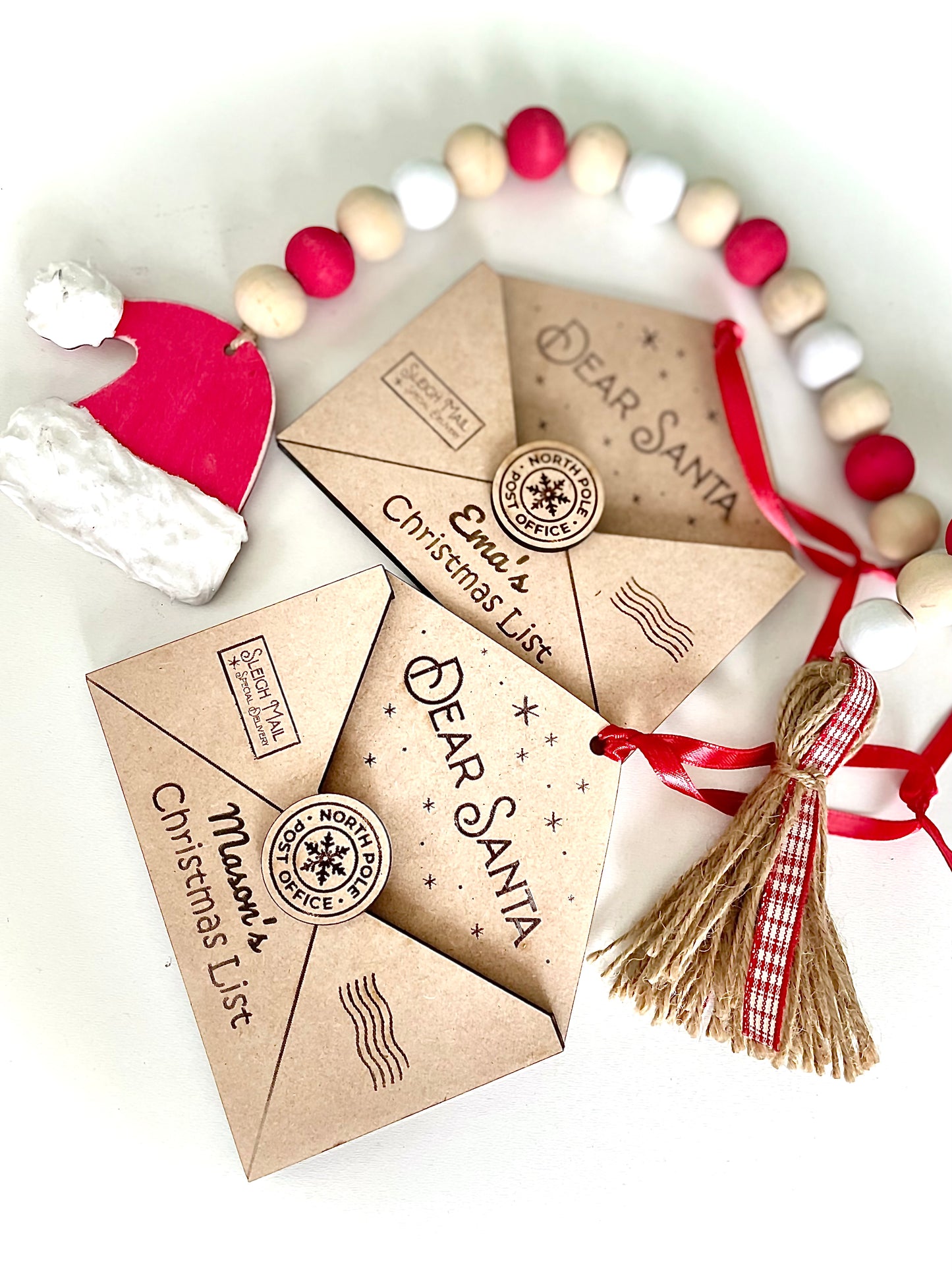 Christmas list envelope
