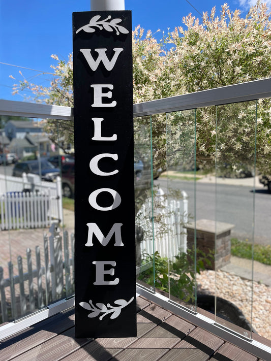 WELCOME porch sign